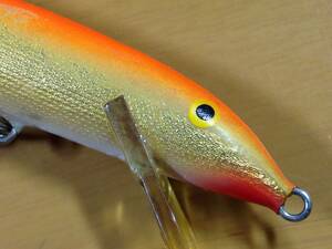 ★RAPALA★　F-18　GFR　ラパラ　フローティング　17cm　艶消し赤金　※フック刺さり跡あり　#21-900