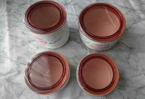  ceramics plastic preservation container air-tigh gasket floral print rose 