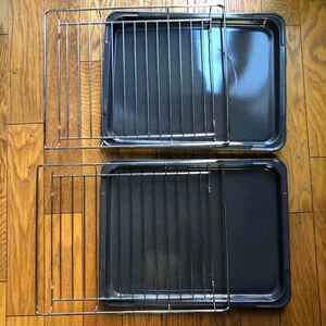 オーブンレンジ 天板2セット(1セットは未使用品)