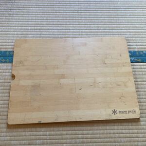 snow peak wood table W bamboo used that ②