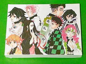 鬼滅の刃 原画展 ポストカード 特典 ポスカ 化粧箱 屏風 カードスタンド 色紙 グッズ付チケット
