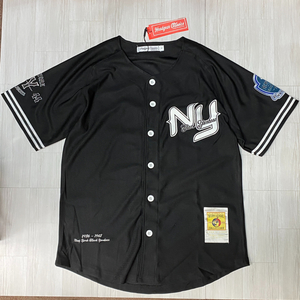 USA Limited [L] Headgearclassics Nigrow League Negro New York NY Black Yankees #2 Бейсбольная рубашка черные блюданки