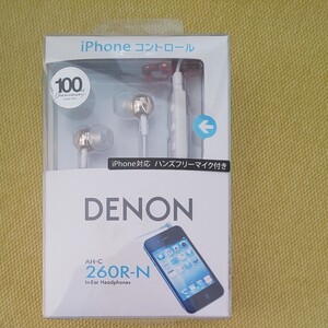 DENON iPhoneコントロール イヤフォン