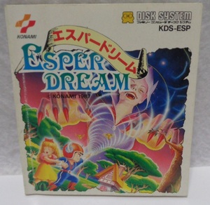 * retro *GAME* rare article [[ postage 370 jpy ] DISK SYSTEM ESP Dream instructions only Famicom disk system ] present condition delivery 