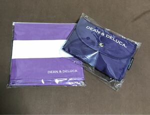 DEAN&DELUCA ショッピングバッグ エコバッグ ディーン&デルーカ京都限定風呂敷紫パープル