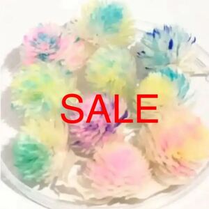 SALE 千日紅 プリザーブドフラワー 加工花材