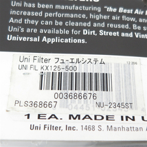 ◇KX125/KX500 83年-84年 Uni Filter/ユニフィルター エアフィルター 展示品(PLS368667)_画像5