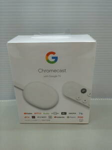 107-KE496-60: Google Chromecast with Google TV クロームキャスト リモコン付 未開封 GA01919-JP Chromecast with Google TV snow