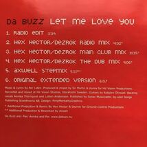 【house】Da Buzz / Let Me Love You［CDs］《7b082 9595》_画像4
