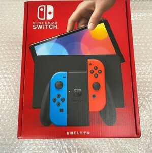 ◆新品・未使用 Nintendo Switch 有機ELモデル ネオンブルー / ネオンレッド ニンテンドー スイッチ 任天堂 