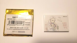 鬼滅の刃 無限列車編 煉獄杏寿郎 原画コレクション スクエア缶バッジ A