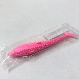 【新品】猫歯磨き ピンク色 噛むおもちゃ シリコン製