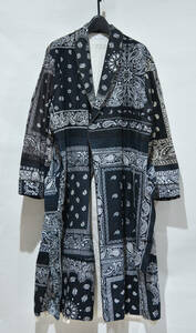  Children of the discordance VINTAGE PATCHWORK ROBE チルドレンオブディスコーダンス バンダナ ガウン コート ローブ Y-301951