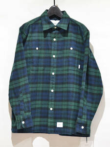 19AW WTAPS ダブルタップス UNION LS チェックシャツ M Y-300961