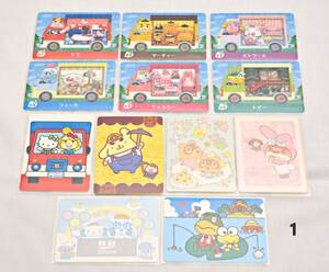 とびだせ どうぶつの森 amiibo+ amiibo カード サンリオ 復刻版 アミーボ コンプリート 全6種 おまけシール全6種 送料無料 ①