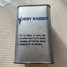 ★サンリオ★ロビーラビット貯金箱★アルミ製★昭和レトロ★ヴィンテージ★1976★ROBBY RABBIT★日本製★貴重★お宝★剥げあり★_画像5