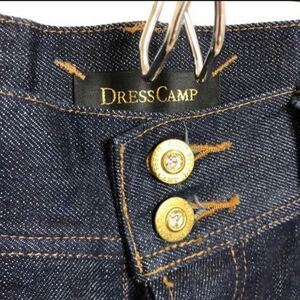  Dress Camp Swarovski button Denim jeans 48