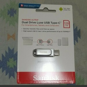 SanDisk サンディスク 128GB Dual USBメモリー