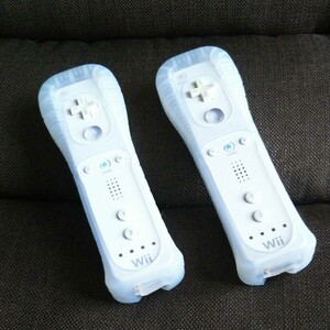 Nintendo Wii WiiU用 リモコン セット(ホワイト)