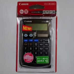 CANON キヤノン LS-12TSG 手帳型 商売計算電卓 12桁