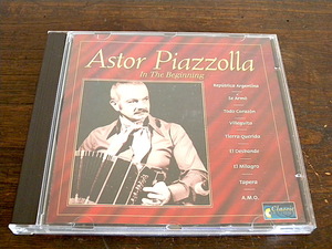 ■ ASTOR PIAZZOLLA / In The Beginning ■ アストル・ピアソラ