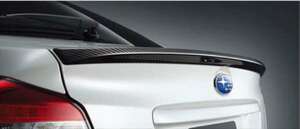 WRX S4 ドライカーボントランクスポイラー スバル純正部品 VAG パーツ オプション