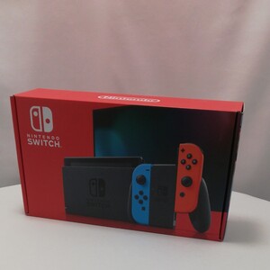 新品 Nintendo Switch本体 Joy-Con(L)ネオンブルー/(R)ネオンレッド 任天堂