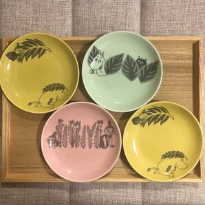 ムーミン 取り皿 3色計4枚セット