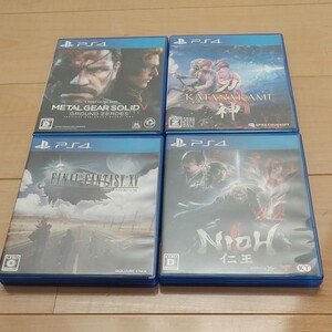 PS4ソフト 4本セット