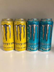 モンスターエナジードリンク 海外限定4本セット エナジードリンク 海外版 レッドブル MONSTER 栄養ドリンク ロックスター