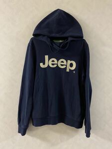 Jeep パーカー サイズS ジープ ラングラー コンパス レネゲード フーディー 古着