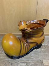 70s Vintage Gulliver Shoes Ceramic Planter オブジェ プランター ガリバーシューズ 置物 ビンテージ 陶製 クラシカル ビッグサイズ 雑貨_画像2