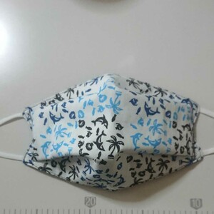 立体マスク ハンドメイド イルカ
