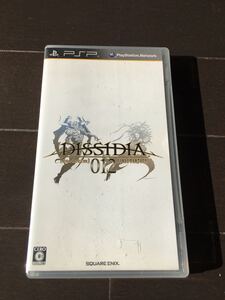 PSPソフト DISSIDIA 012 ファイナルファンタジー