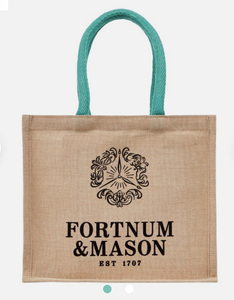 フォートナム&メイソン　2021年の新作　スモール　エコバッグ（プラスチックフリー）　トートバッグ　本店購入　fortnum & Mason 