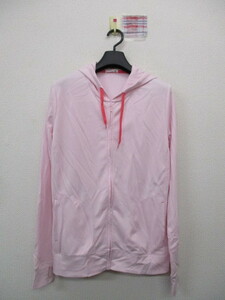 *IGNI спортивная одежда Parker .... длинный рукав Zip выше тонкий розовый серия 