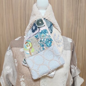 秋冬支度♪ハンドメイド ミナペルホネン ネックウォーマー