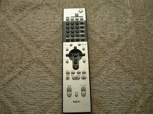(NEC) DVD HDD テレビ TV リモコン RRC9000-9852EC、全国定形外300円発送可能