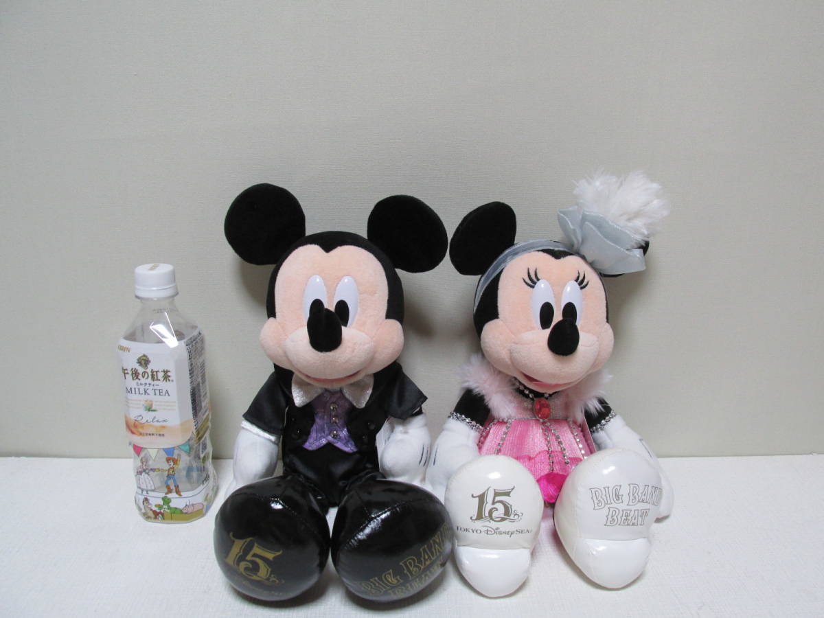 在庫処分大特価 ディズニー ミッキーぬいぐるみ Tdr ディズニーシー b Tds ミニー ぬいぐるみ 黒タキ ミッキー 15周年 ビッグバンドビート その他