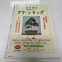 盆栽世界 1986年1月号 草もの盆栽としての笹 日本盆栽作風展 迎春鉢物の作り方_画像2
