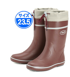 [ new goods unused ] draw code attaching boots Wine 23.5cm 17601