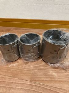 スノーピーク チタンシングルマグ 450・300×2 MG-143・MG-142 3個セット