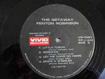 Fenton Robinson　　The Getaway　　Vivid Sound7001日本盤_画像4