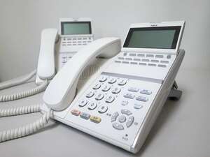 #NEC Aspire UX 12 button multifunction telephone machine [DTZ-12D-2D(WH)TEL] 2 pcs (18)#