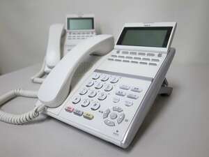#[*17 year manufacture *] NEC Aspire UX 12 button multifunction telephone machine [DTZ-12D-2D(WH)TEL] 2 pcs (1)#