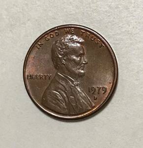 ★アメリカ・コイン 1979年・1セント銅貨【Ｄ】★（ペニー）