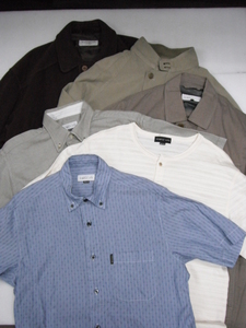SIMPLE LIFE シンプルライフ 半袖シャツ Tシャツ 長袖シャツ コート ブルゾン ジャンパー 6点セット M L メンズ H8-c