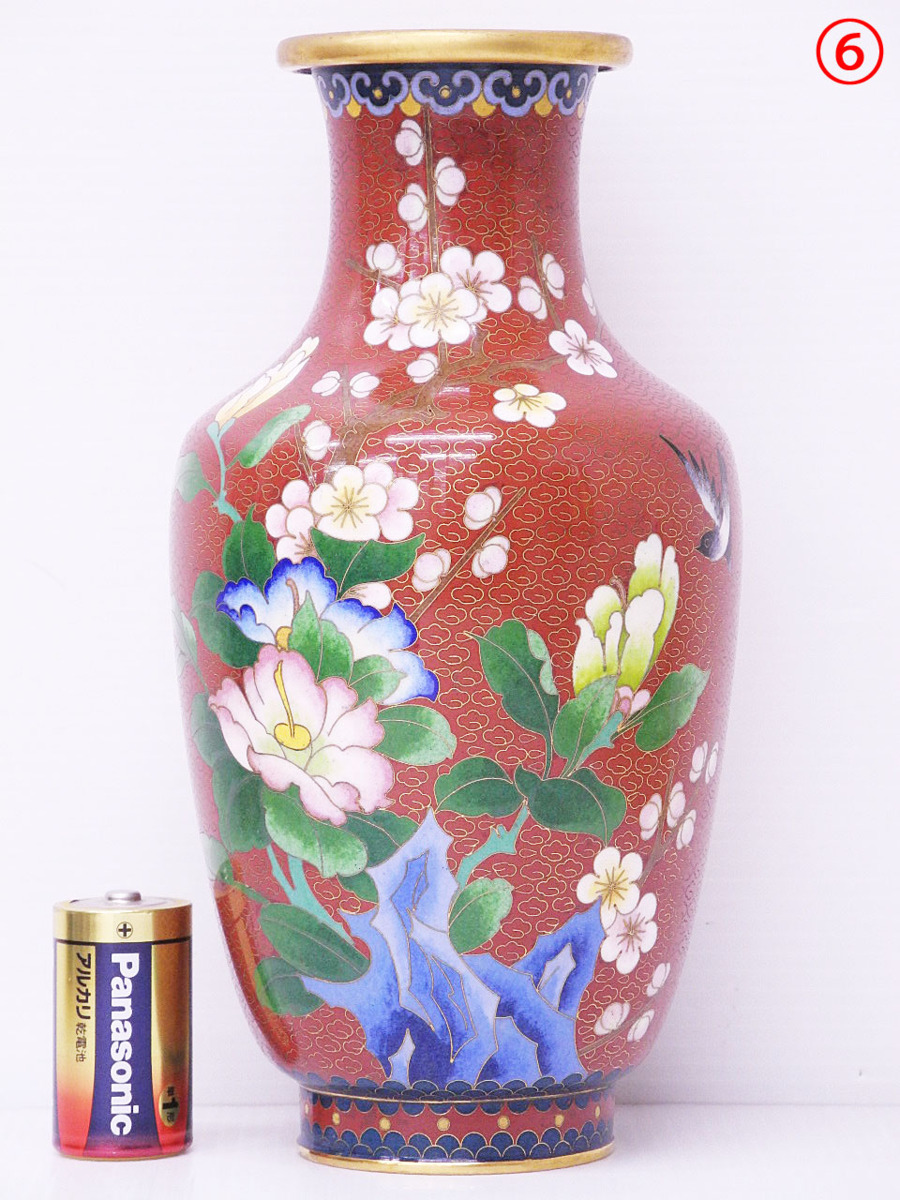 輝い 花瓶 七寳花瓶 花器 花入り 七宝焼 花瓶 News Elegantsite Gr