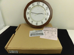 SEIKO セイコー電波掛時計 KX316B 美品 OS11.044 /03