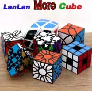 【10】ランランランパズル-幾何学的な形をしたキューブ